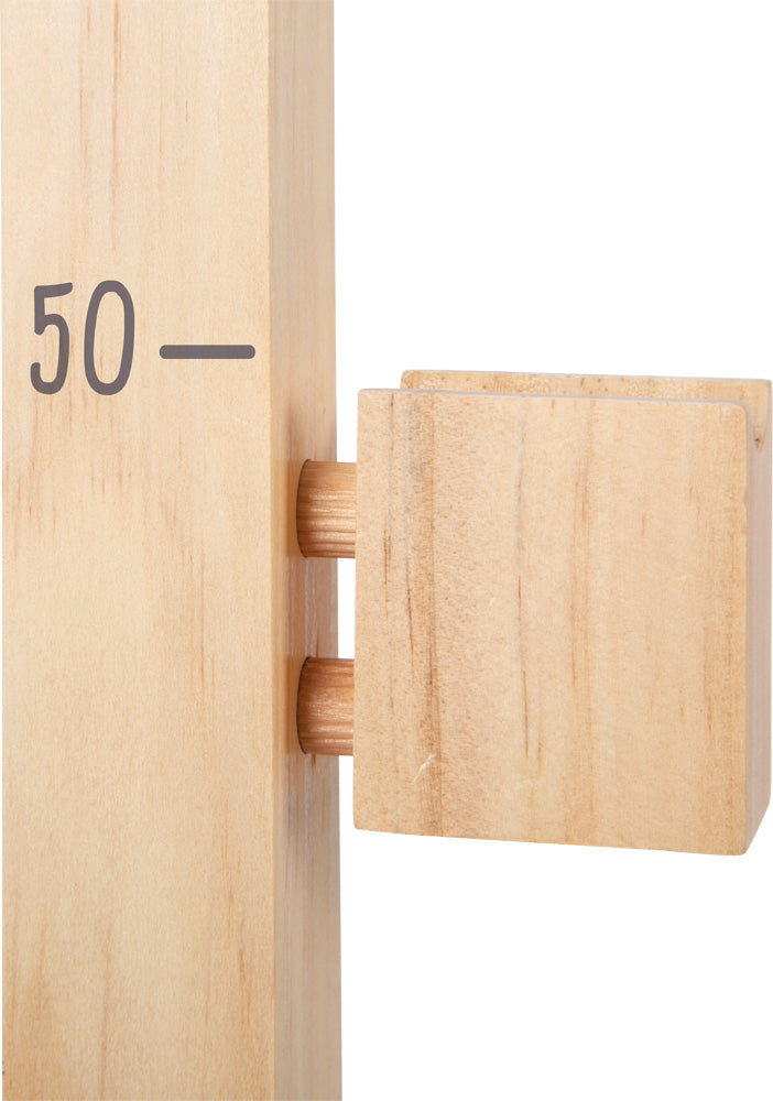 Small foot Hindernis – für draussen geeignet – 39 × 80 × 30 cm – ab 3 J. – Stoff, Textil, Holz – mehrfarbig