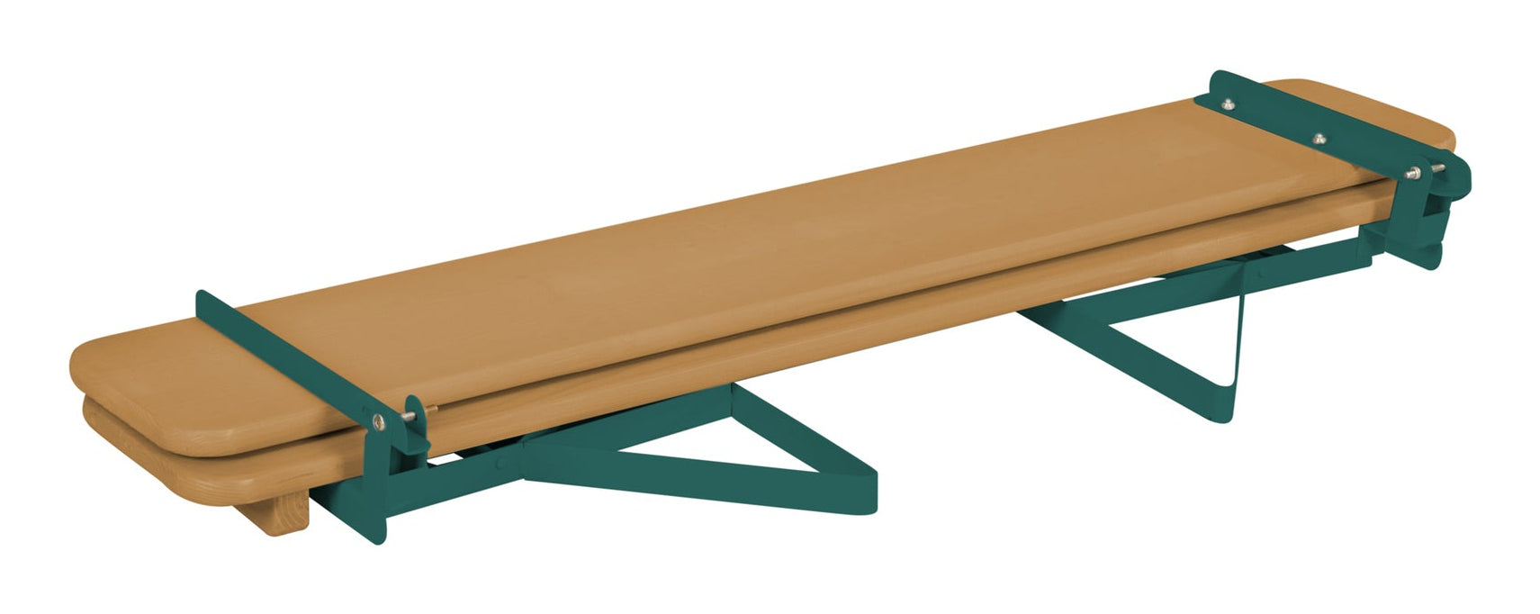 Roba Bistro-Set 3-teilig – Grün, Holz – Metall, Holz – Tisch 109 × 40 × 52 cm – klappbarer Tisch