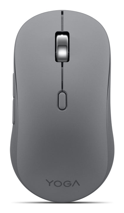 Lenovo Yoga Mouse Office – Maus – Kabellos (Bluetooth), beidhändig, Grau