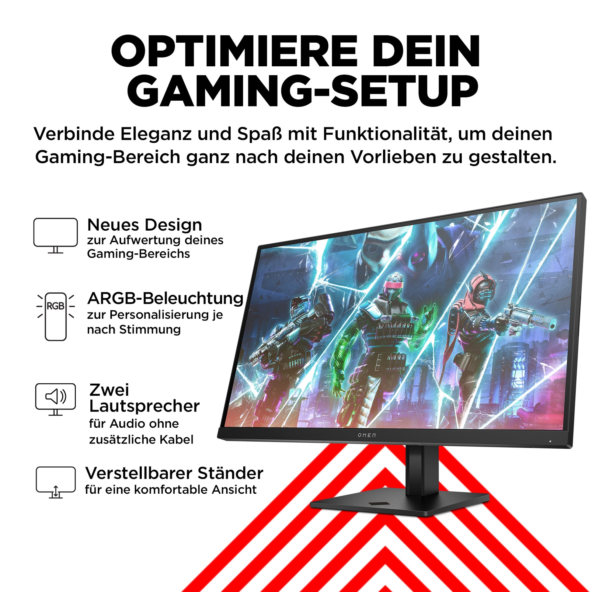 HP OMEN 27s – Monitor, 27", 1920 × 1080 (Full HD), IPS, 240 Hz
