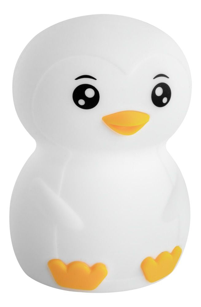 Ansmann Nachtlicht Pinguin – 10 lm, 0,2 W, RGBW, dimmbar, weiss, USB