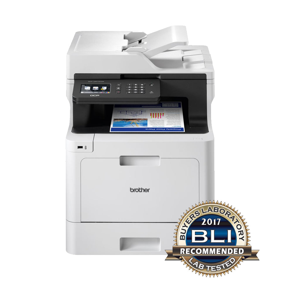 Brother Dcp-L8410Cdw – Farbiger Laser-MFP A4, 3-in-1 – WLAN – 31 ppm S/W, 31 ppm Farbe