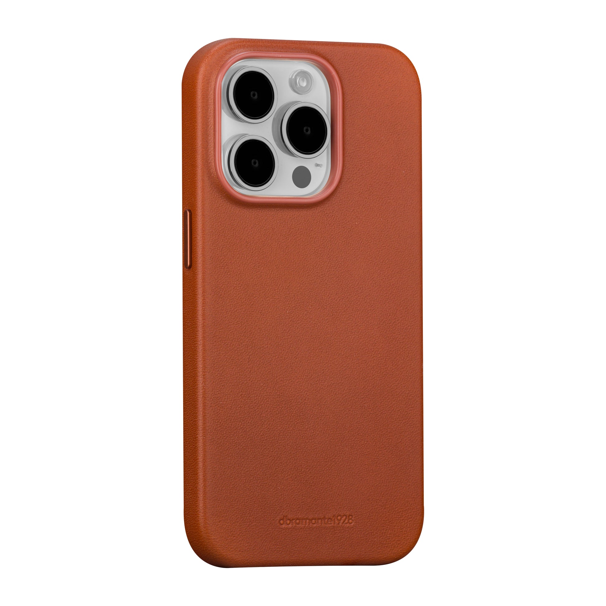 dbramante1928 Backcover Roskilde – für Apple iPhone 15 Pro – braun – MagSafe-kompatibel