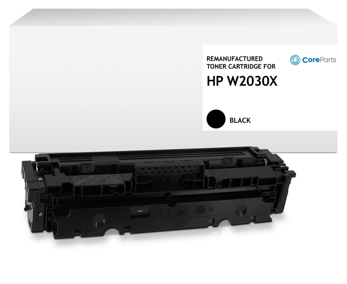 CoreParts Toner – schwarz – für HP