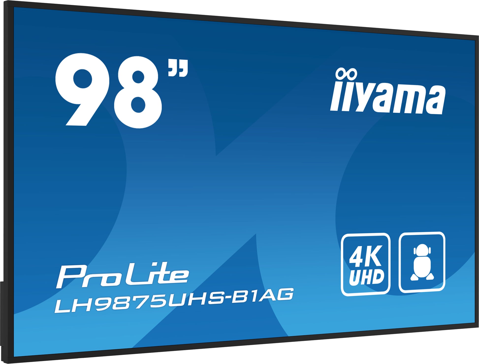iiyama LH9875UHS-B1AG – 97,5" Public Display LED UHD 4K, Android OS, 24/7