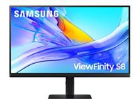 Samsung S80UD – 27", 3840 × 2160 (4K), IPS, USB-C 90 W, KVM, LAN, HDR10