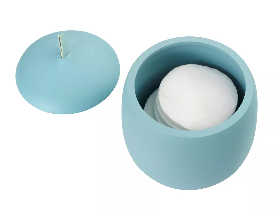 Diaqua Aufbewahrungsbox Smilla – Polyresin, 9,5×9,5×9,5 cm, Blau