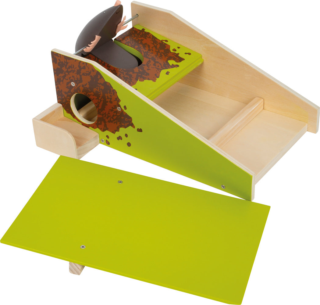 Small foot Minigolf-Set Maulwurf – 1 Stück – ab 3 Jahren – Filz, Metall, Holz – mehrfarbig
