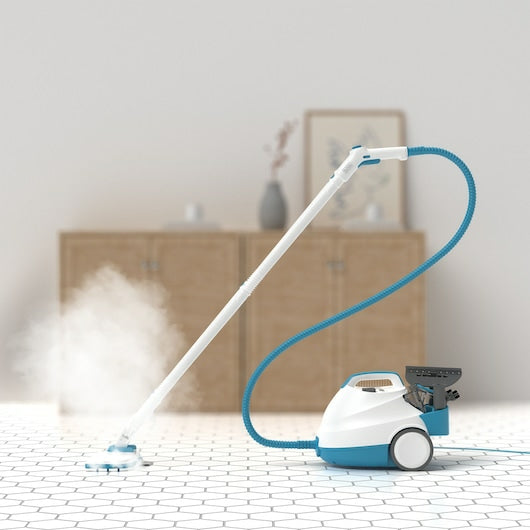 Black & Decker BLACK+DECKER Dampfreiniger – 1200 ml, blau, für Hartböden