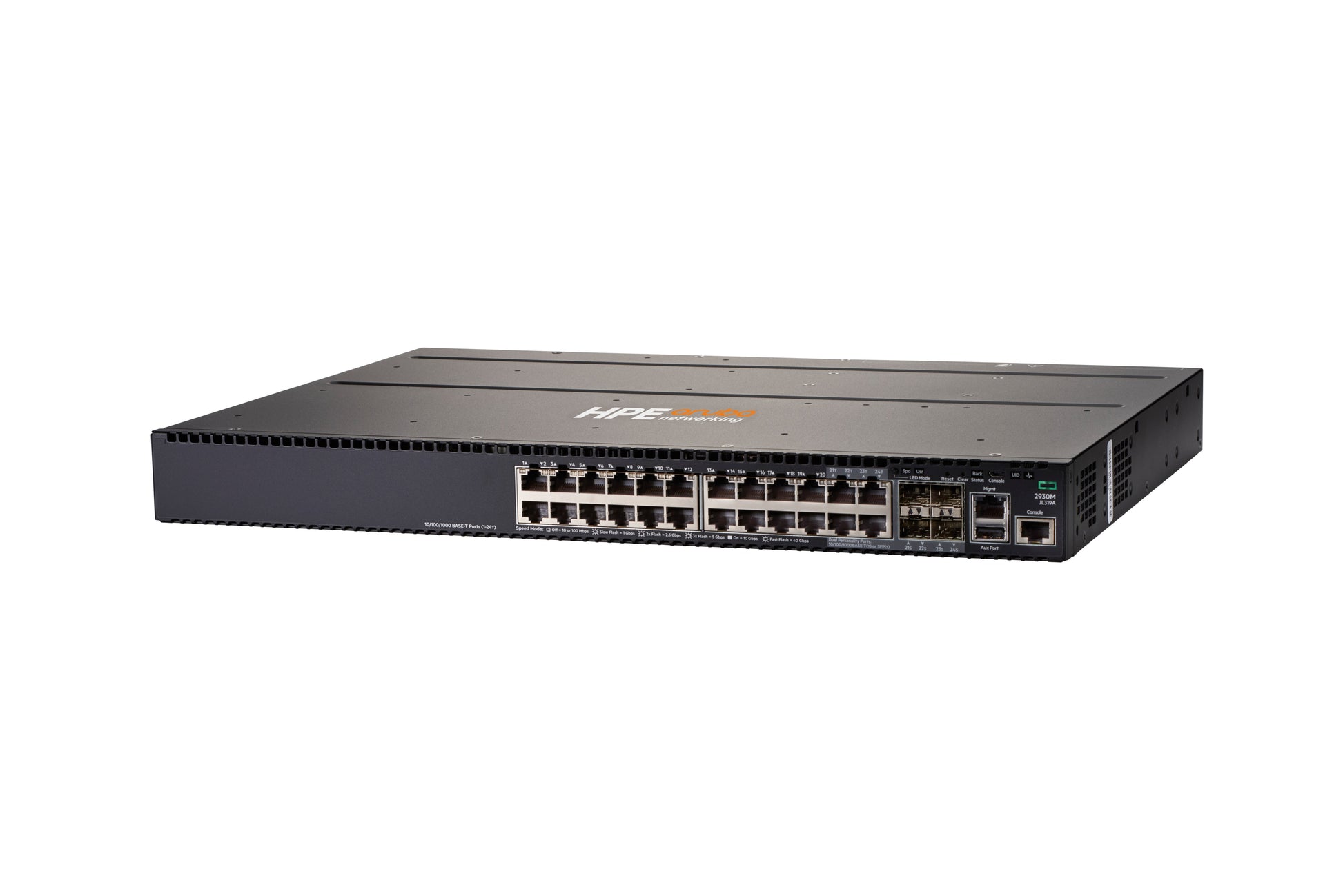 HPE 2930M-24G JL319A L3 Managed Switch – 20× GbE RJ45, 4× SFP