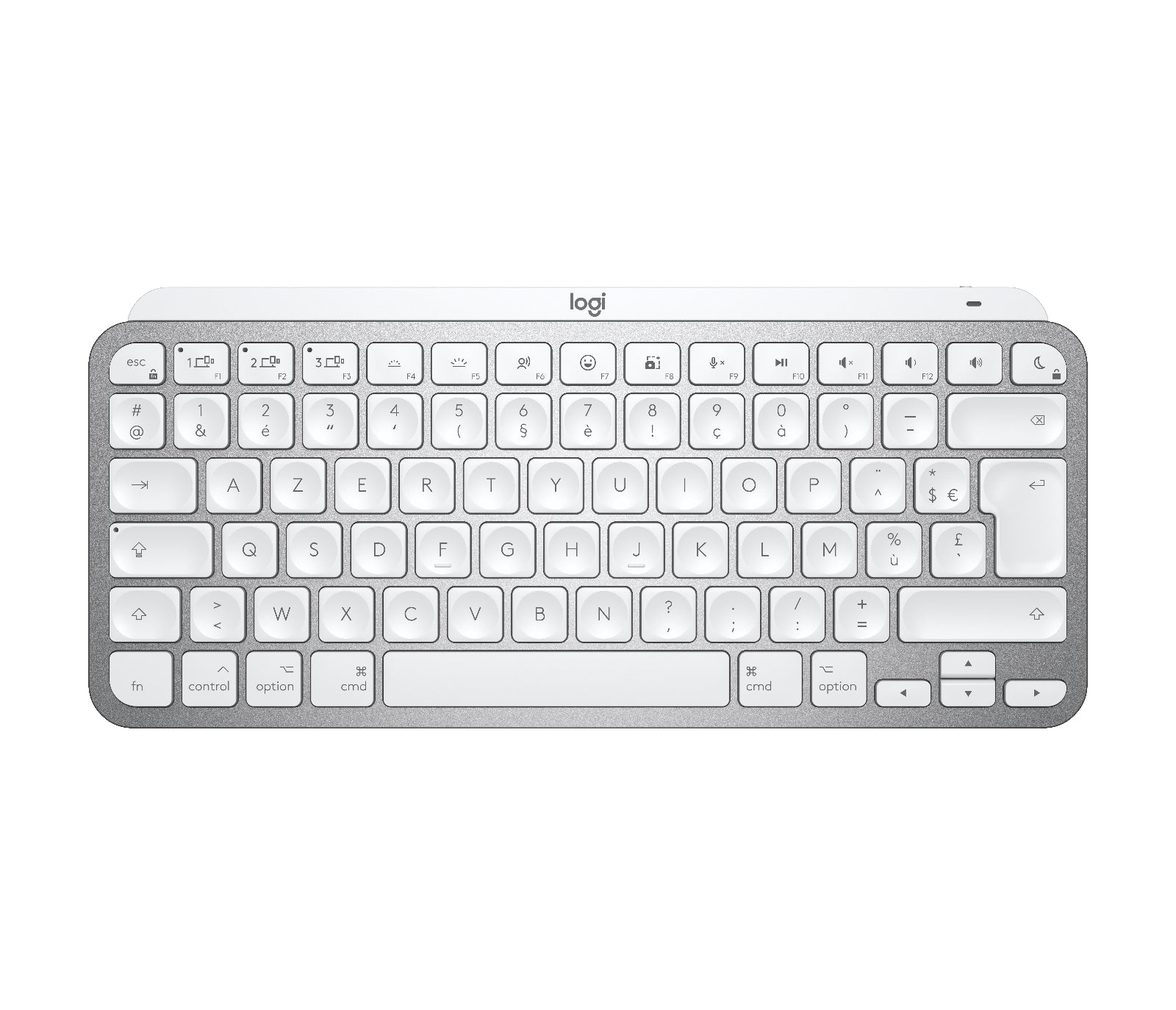 Logitech MX Keys Mini – Tastatur, kabellos (Bluetooth), beleuchtet – für macOS