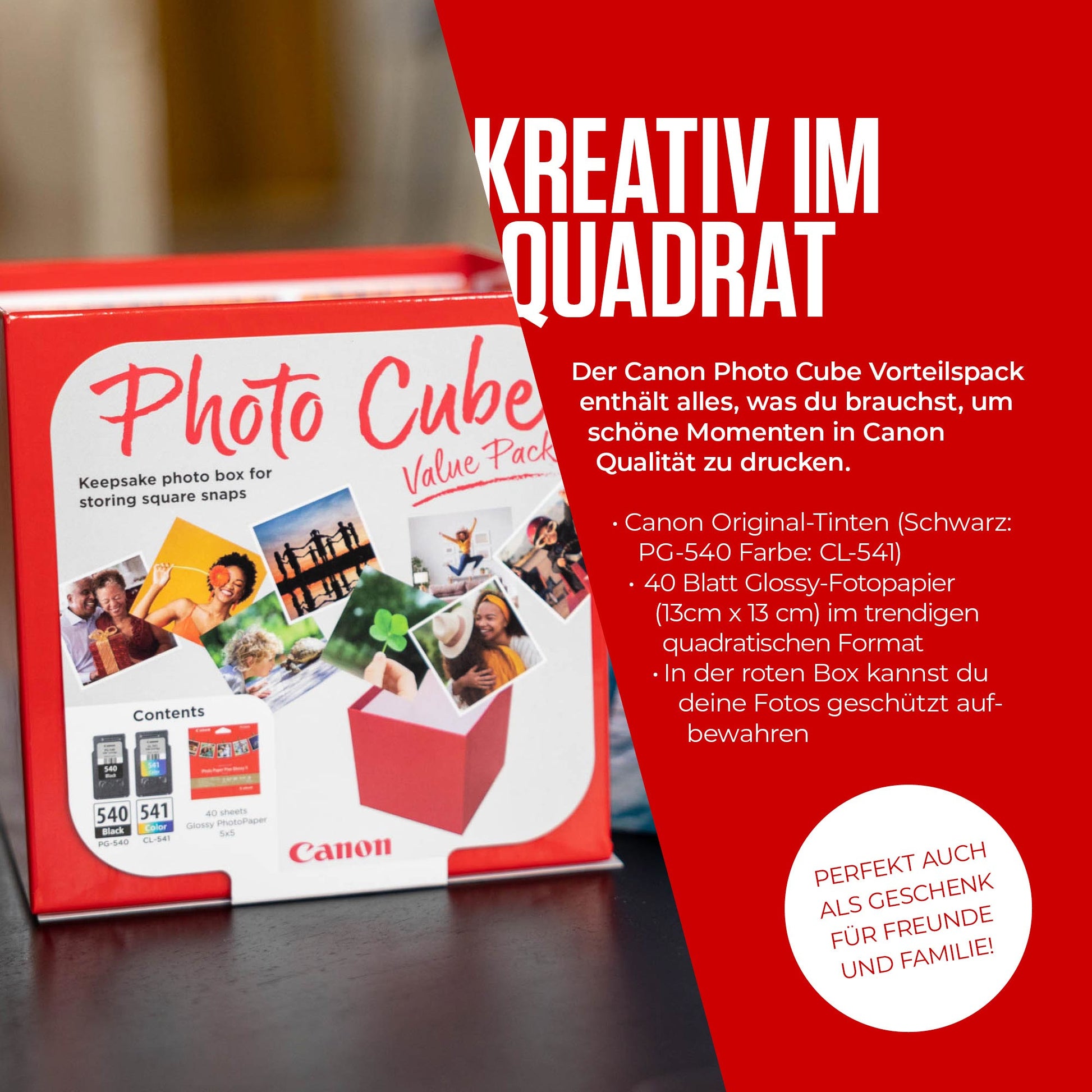 Canon Photo Cube Value Pack PG-540/CL-541