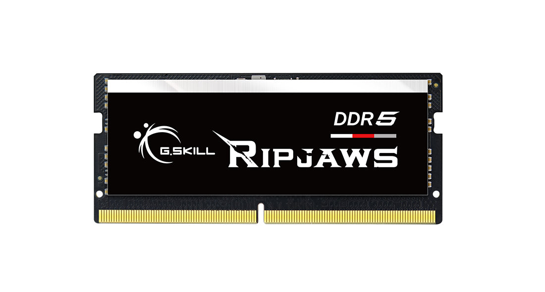 G.Skill Ripjaws F5-5600S4645A16GX1-RS – SO-DIMM DDR5, 16 GB 5600 MT/s CL46, 1,1 V, für Laptop