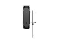 HP B600 – VESA Adapterplatte – für HP Z40c G3 WUHD Curved Display, HP Z34c G3 WQHD Curved Display