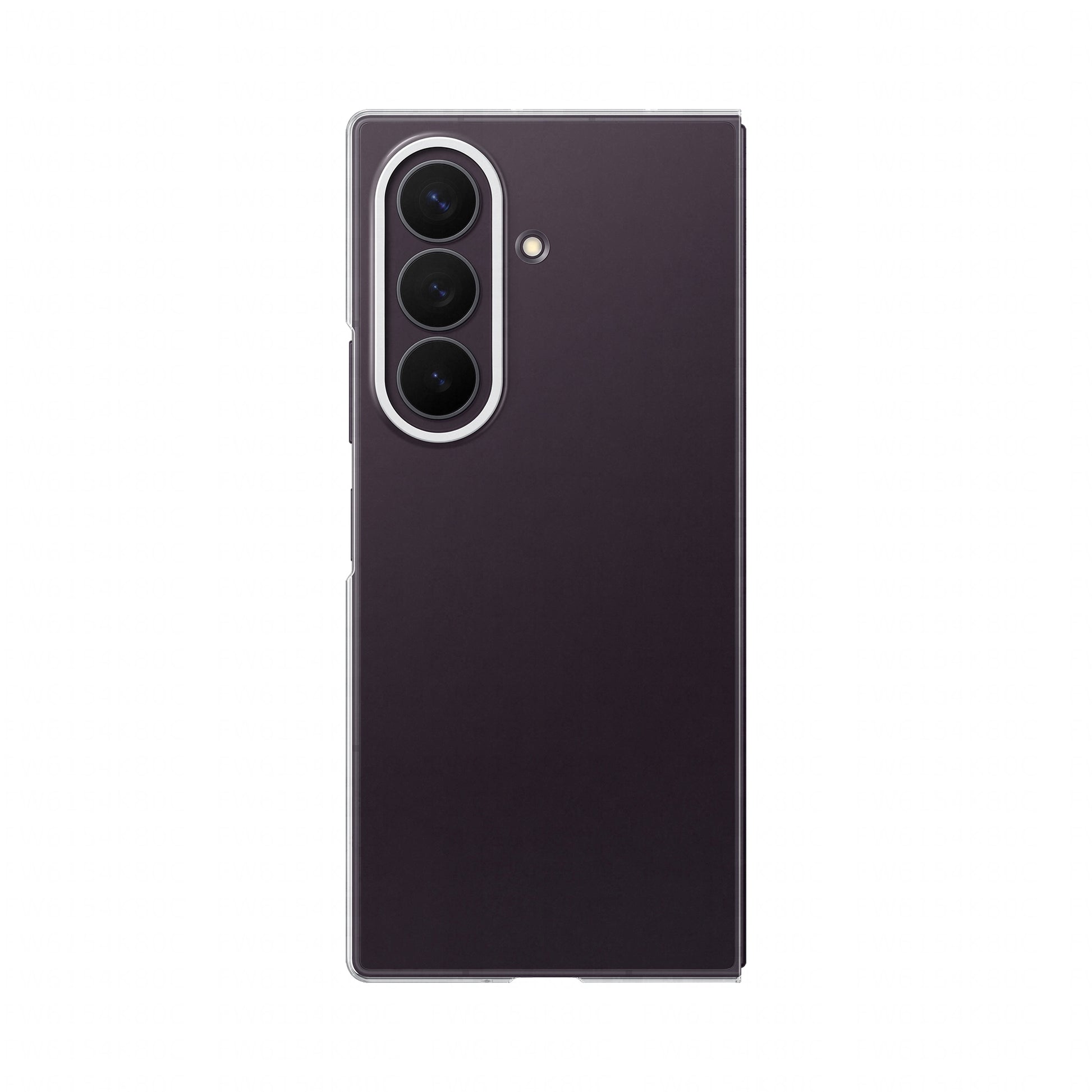 Samsung EF-QF976CTEGWW Backcover – für Samsung Z Fold8 Ultra, Transparent, kratzresistent