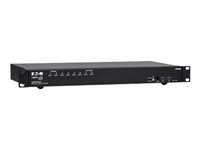Tripp Lite B024-H4U08 – 8-Port HDMI KVM-Switch – 4K/60 Hz, USB 2.0-Hub, Audio, 1U-Rack
