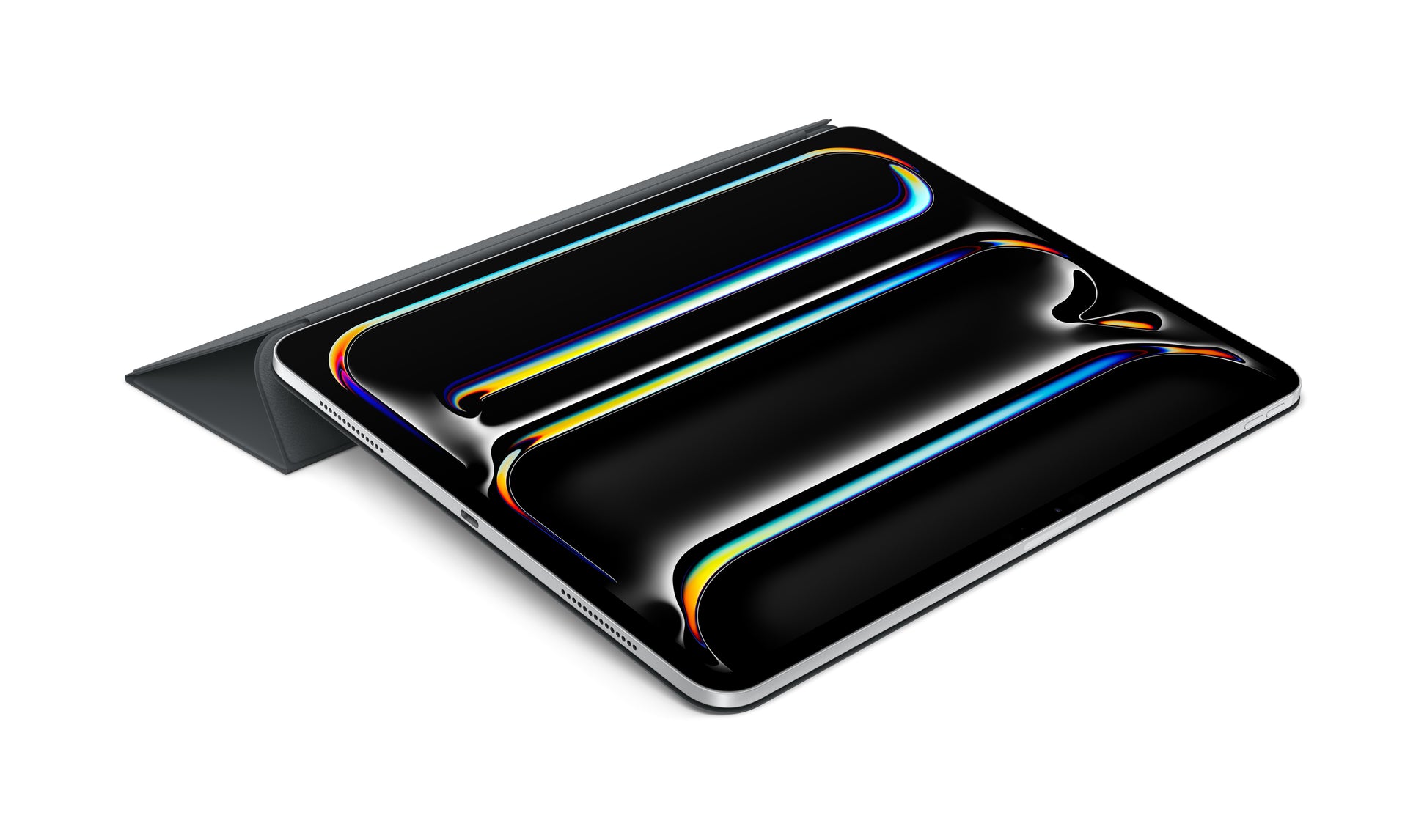 Apple Smart Folio Notebook-Schutzhülle – für iPad Pro 13" (M4/2024), PU, Schwarz
