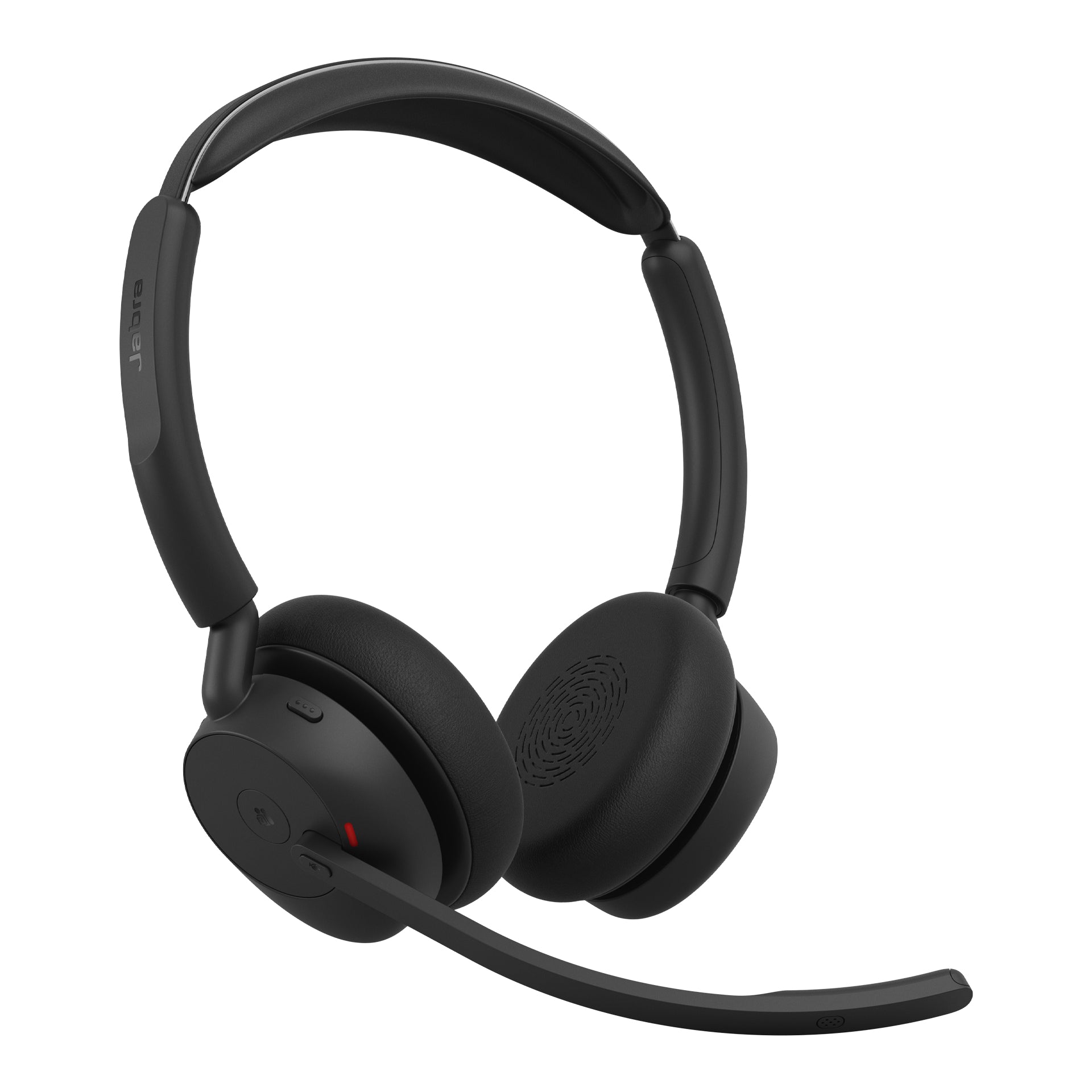Jabra Evolve3 45 MS Office-Headset – On-Ear, Stereo, BT, MS Teams zertifiziert, Schwarz