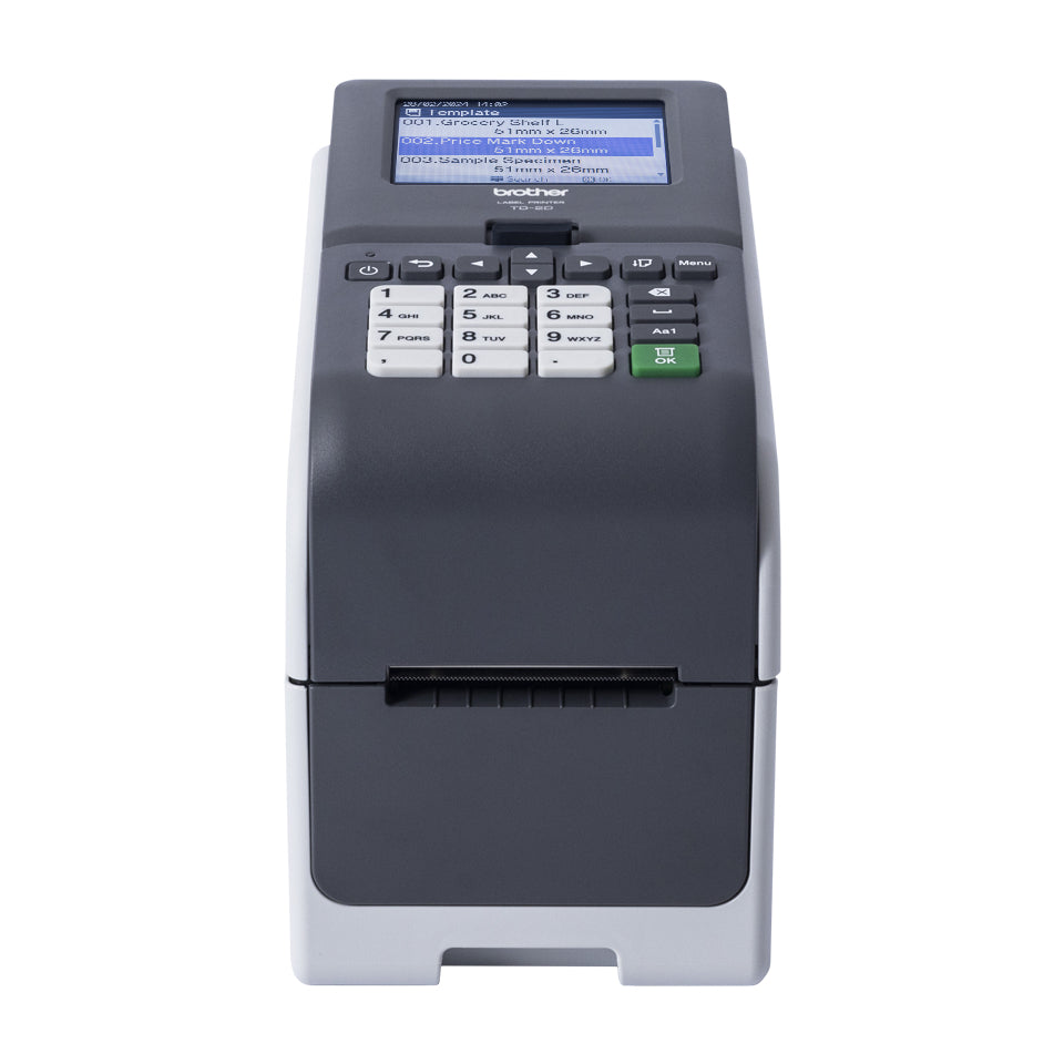 Brother TD-2320DSA203 – Etikettendrucker, Thermodirekt, LAN, 203 × 203 dpi, 152 mm/s