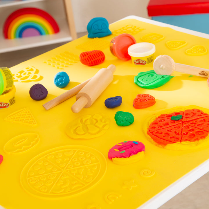 roba Play-Doh Knete-/Modelliermasse-Set – 10-teilig – Ab 3 Jahren – Mit Nudelholz, FSC-zertifiziert