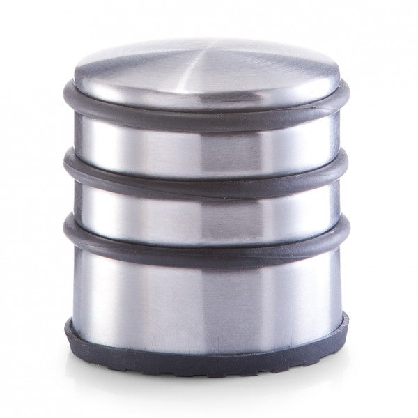 Zeller Present Türstopper – Edelstahl – Silber – Ø 65 × H 70 mm