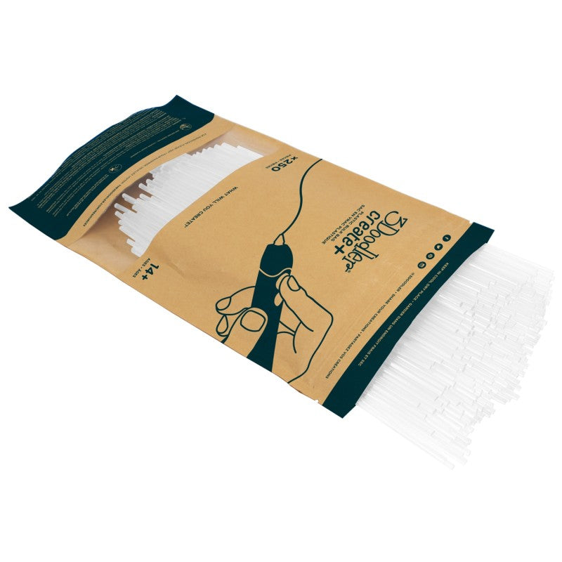 3Doodler 3D-Drucker-Filament PLA 3 mm Weiss, opak – für 3Doodler Pro, Create, 2.0 und andere