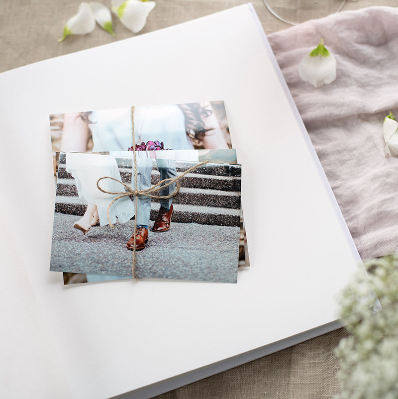 Goldbuch Hochzeitsalbum Herzklopfen – für 100 × 150 mm, beige, Herzmotiv, Papier, 300 × 310 mm