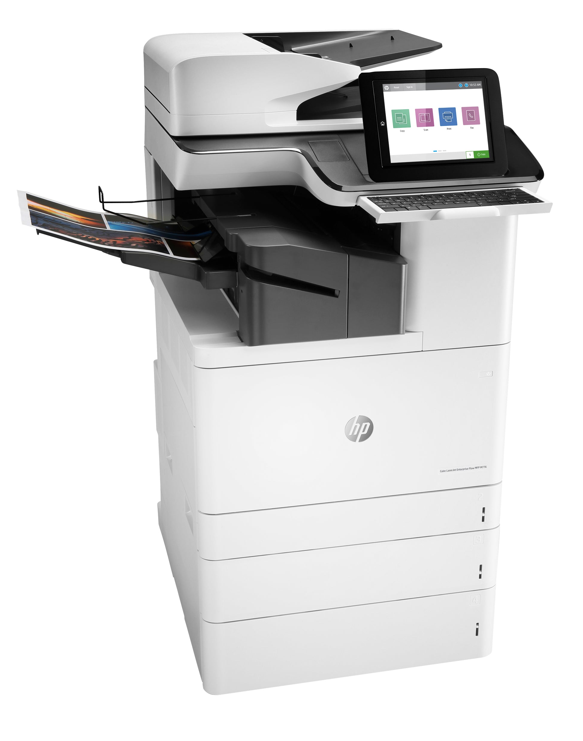 HP Color LaserJet Enterprise MFP M776 – Farblaser-Multifunktionsdrucker, A3, 4-in-1, Duplex, ADF, WLAN/LAN