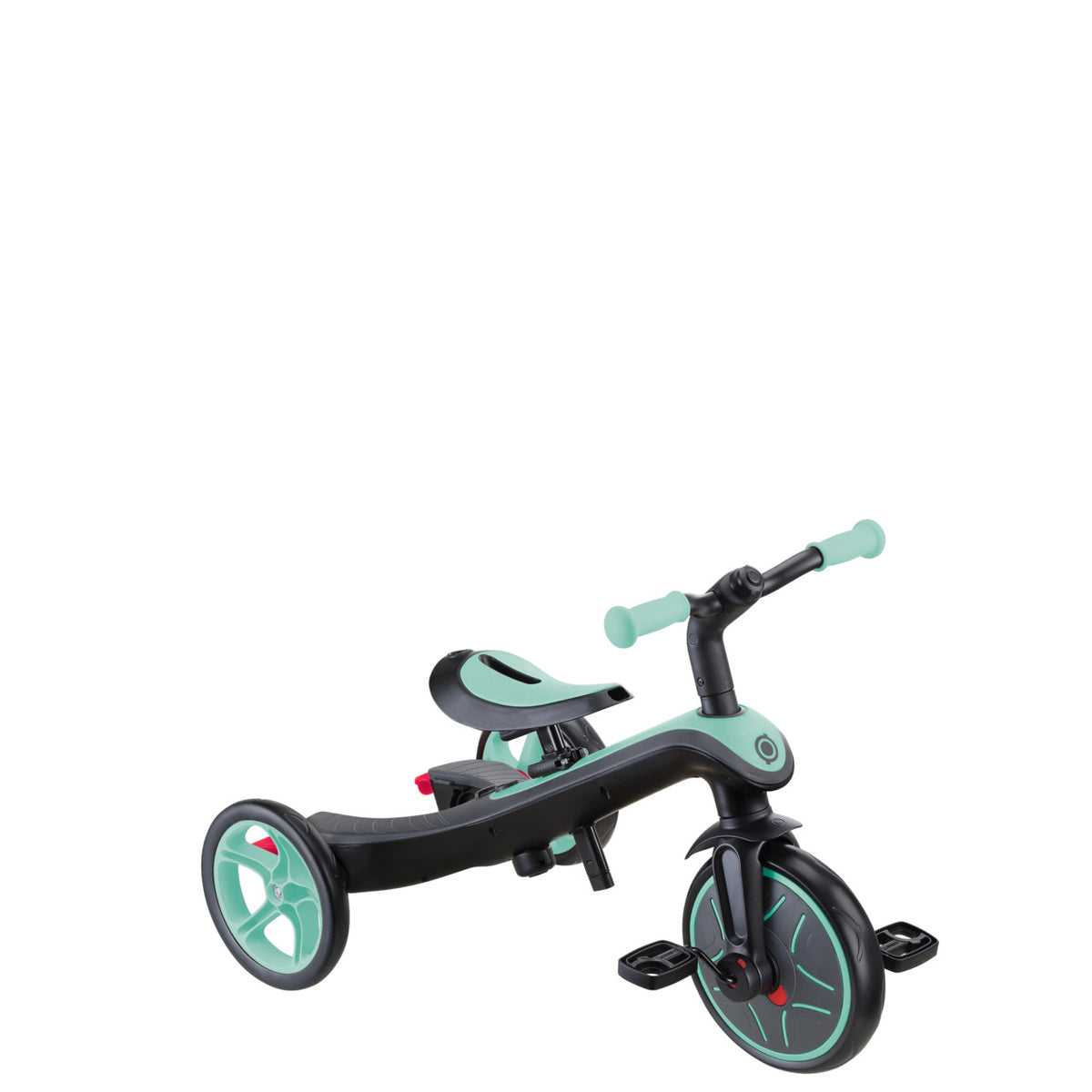 Globber Explorer 4-in-1 Dreirad – Gurt, Schiebestange, verstellbarer Sitz – ab 10 Monaten