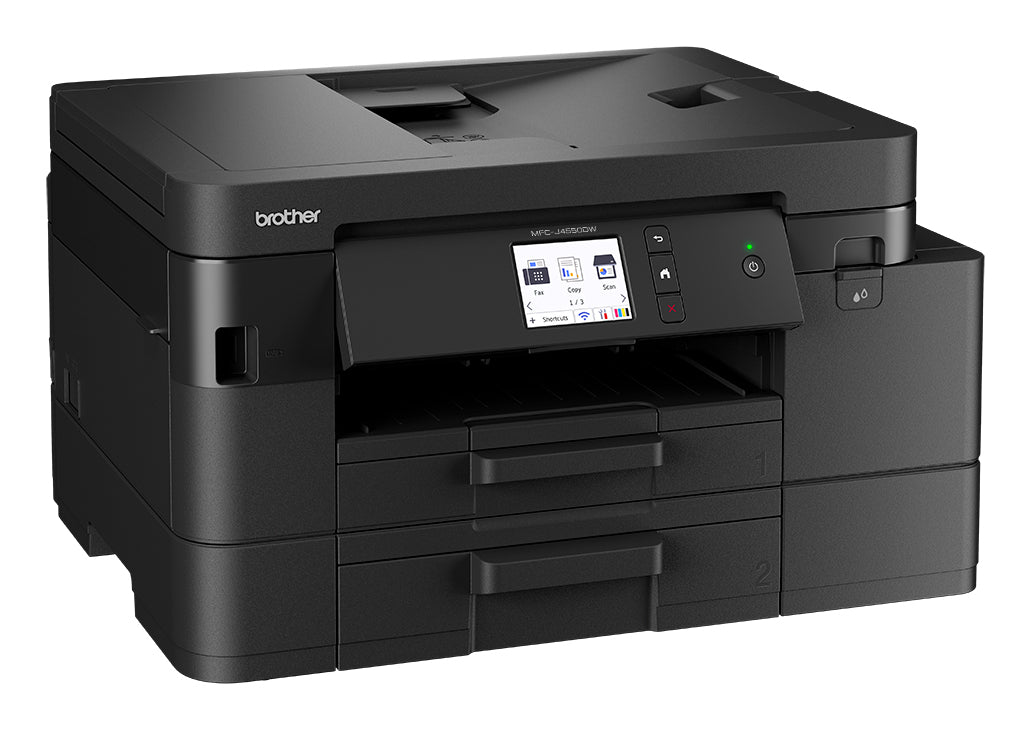 Brother MFC-J4550DW – Farbiges Tintenstrahl-MFP, 4-in-1 – WLAN – Duplex, ADF – 20 Seiten/Min S/W, 20 Seiten/Min Farbe