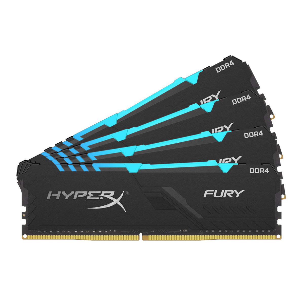 Kingston Technology HyperX FURY – 64 GB (4×16 GB) DDR4, 288-Pin DIMM