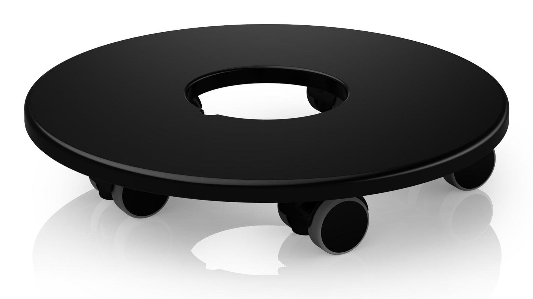 LECHUZA CLASSICO 43 Pflanzenständer – Kunststoff, schwarz