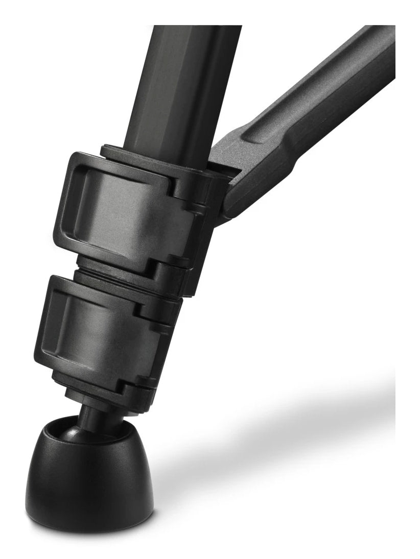 Hama Star 153 3D Dreibeinstativ – bis 153 cm, 3 kg – 1/4" Gewinde – Smartphone-Haltebreite 5,8–8,3 cm – Schwarz