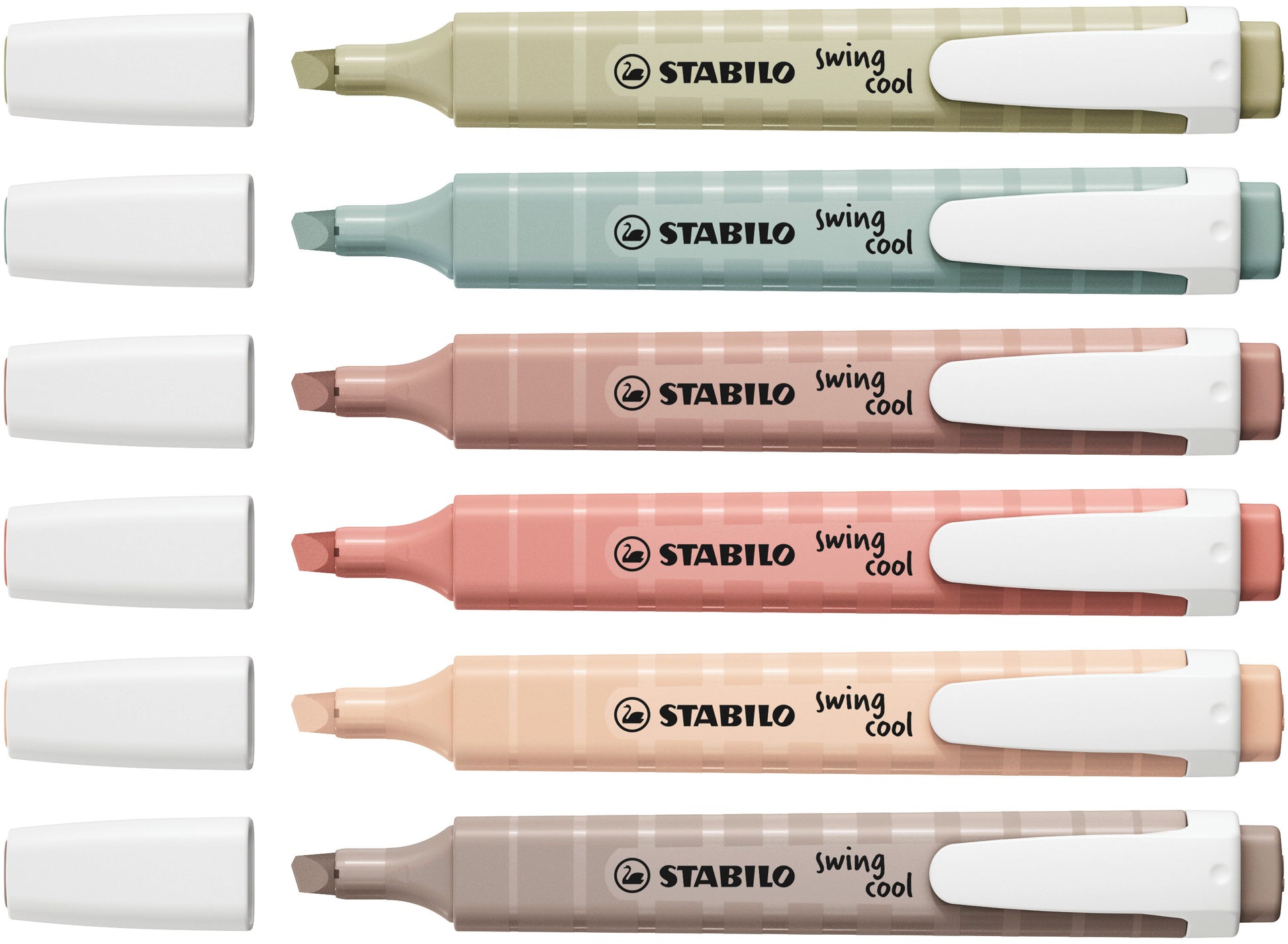 STABILO Swing Cool Textmarker – Grün, Keilspitze 1–4 mm