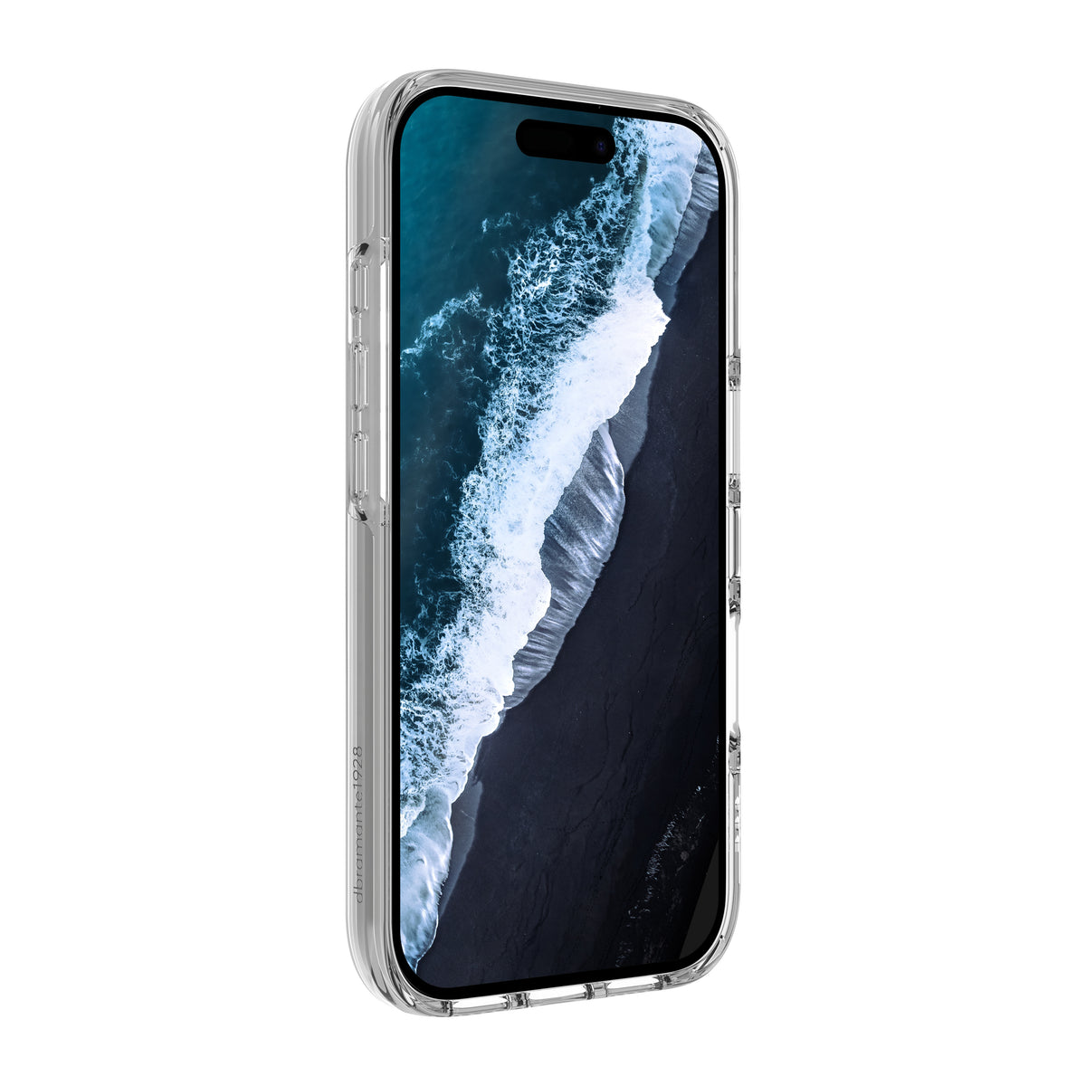 dbramante1928 Iceland Ultra D3O Backcover – für Apple iPhone 18 Pro / 17 Pro, Transparent, bis 5 m Sturzsicherung