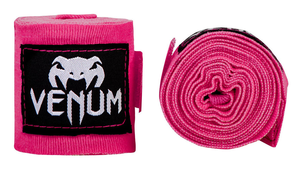 Venum Kontact Boxbandagen – 4,5 m, 2 Stück – Pink, Baumwolle