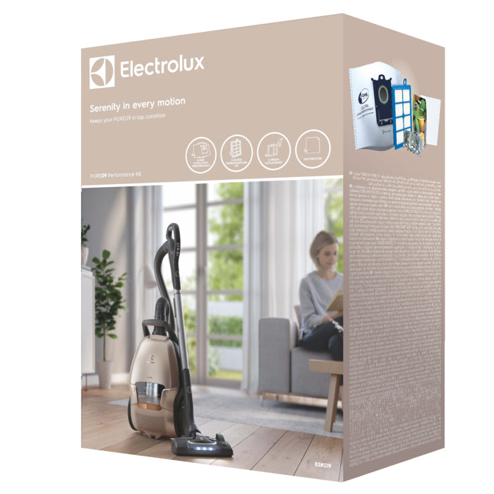 Electrolux Staubbeutel Kit ESKD9 – 4 Stück, für Pure D9