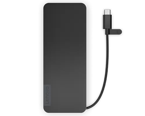 Lenovo 4X11N40212 Multiport-Adapter – USB-C, 1× HDMI, 2× USB-A, 2× USB-C, 65 W PD, für Windows/Mac/Linux