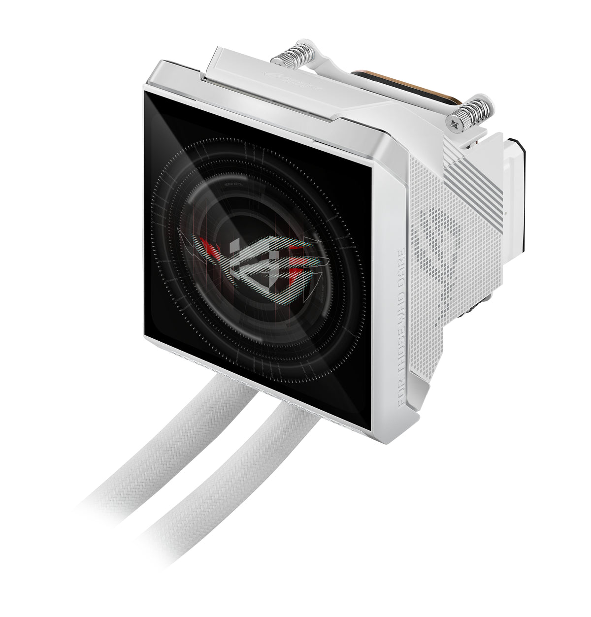 ASUS ROG STRIX LC IV 360 – Flüssigkeitskühler – 3×120 mm, IPS LCD, Weiss, für LGA 1700, AM4, AM5 und andere