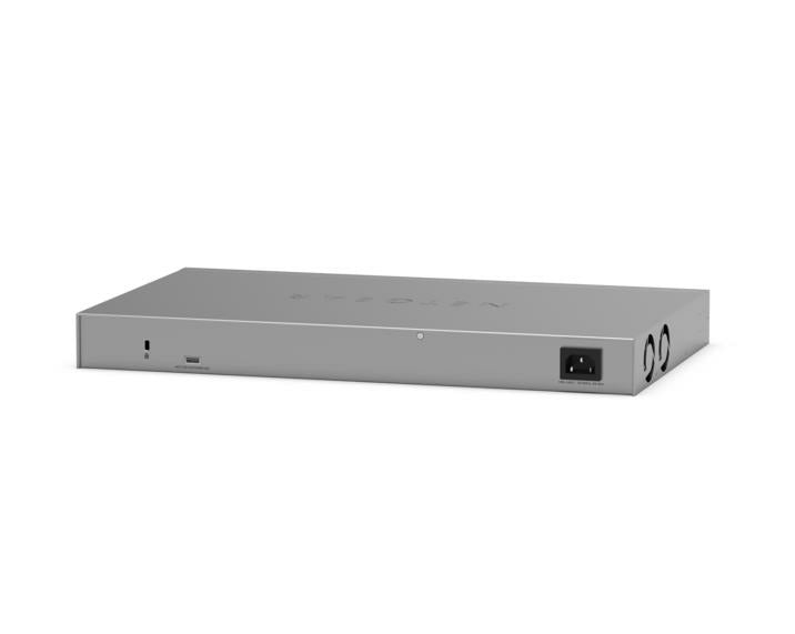 NETGEAR GS728TPP – Managed Switch – 24×GbE, 4×SFP, L2/L3, PoE+ 380 W, 19" Rack