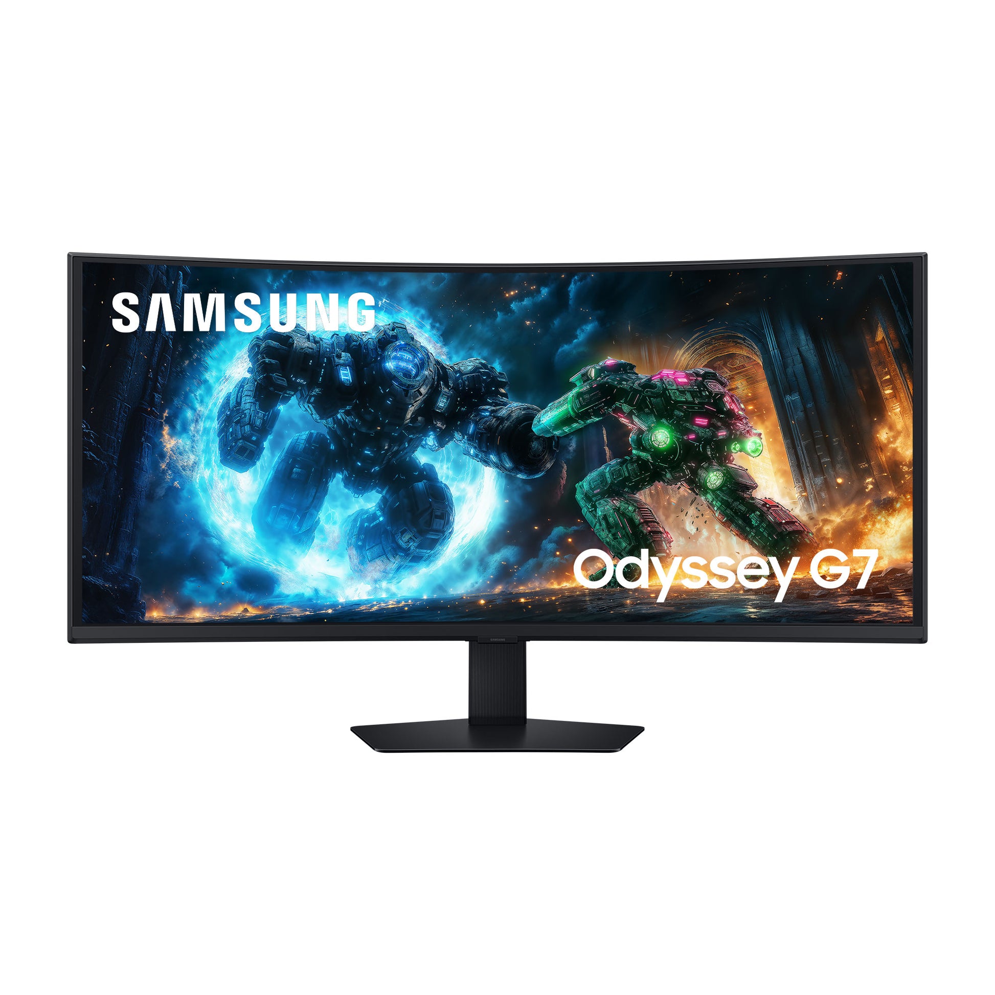 Samsung Odyssey G7 G75F – 40", Gebogen 1000R, 5120 × 2160, VA, 180 Hz, DisplayHDR 600