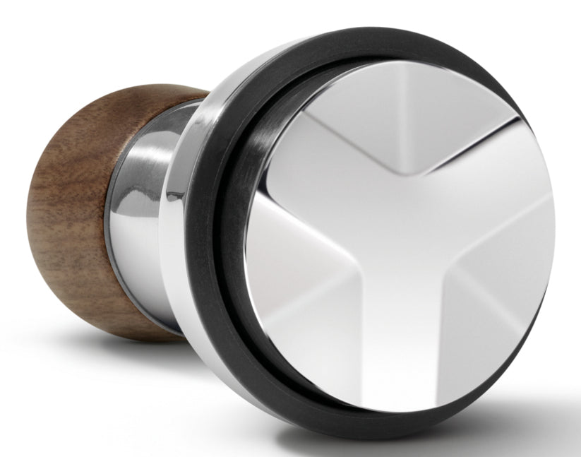 Sage Tamper – Ø 5,4 cm – für 54 mm Siebträger – Walnuss/Edelstahl