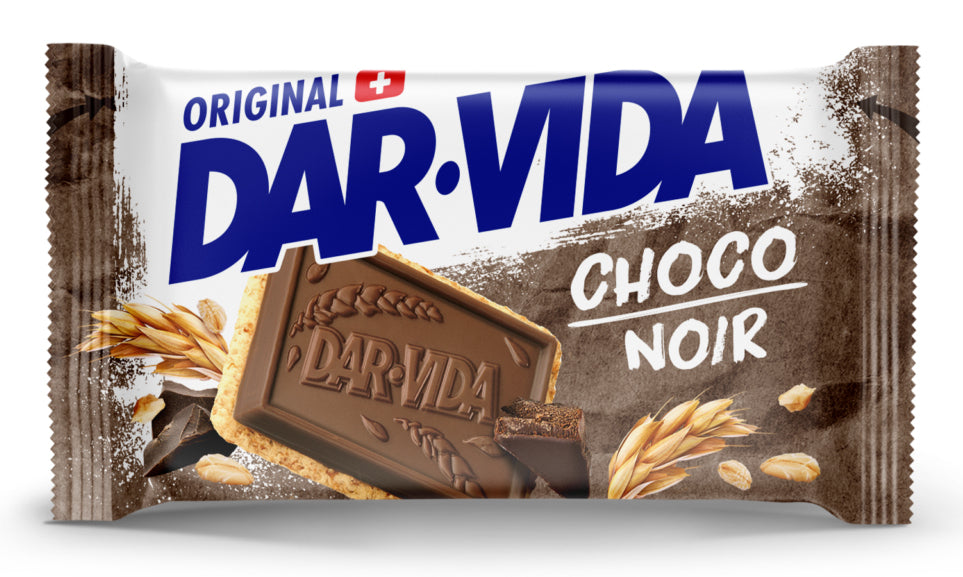 DAR-VIDA Choco noir Cracker – Dunkle Schokolade – 184 g