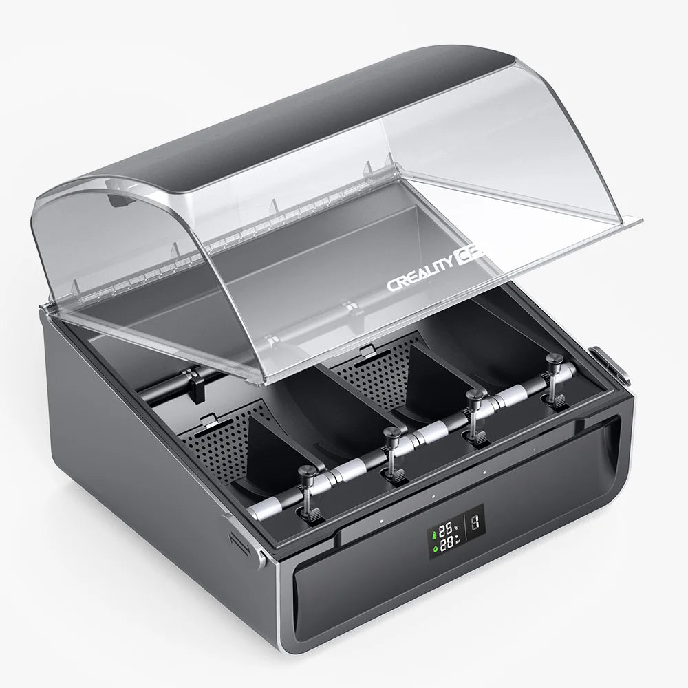 Creality Glühfadenhalter – K2 Plus, Schwarz/Transparent