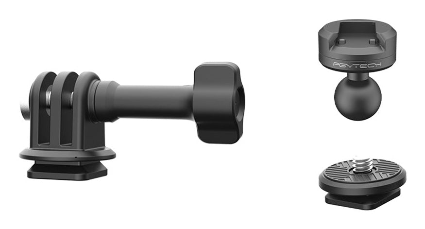 PGYTECH P-CG-145 CapLock Kugelkopf-Schnellverschluss – Halterung für GoPro, Insta360, DJI u. a.