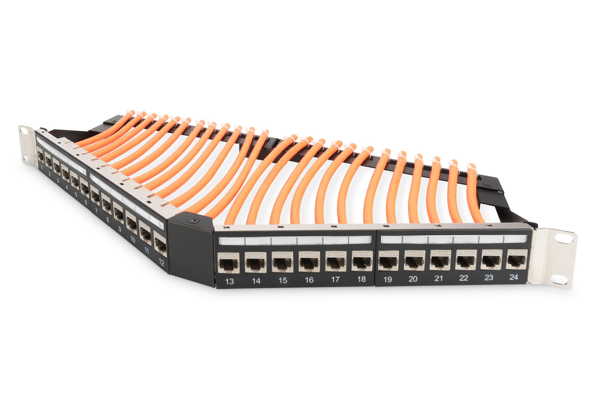 Digitus Keystone-Modul Cat 6A – geschirmt, werkzeugfrei, silber