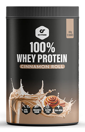 Go Fitness Whey Protein Pulver Zimt – 400 g