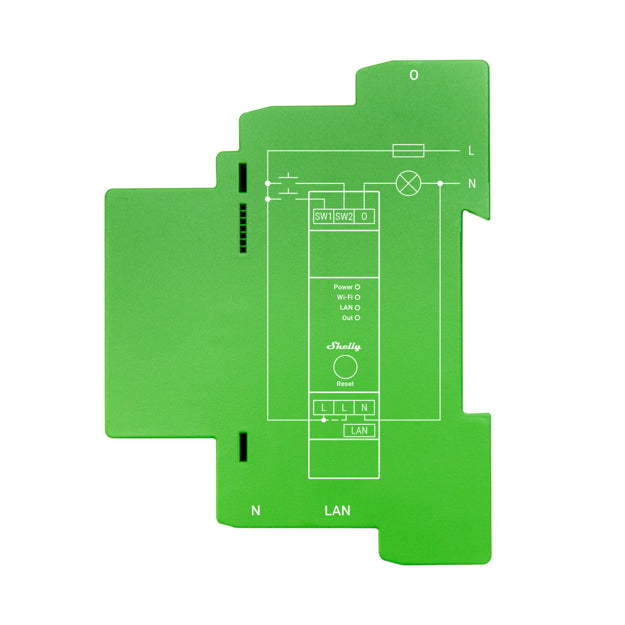 Shelly Pro Dimmer 1PM – Zubehör – Dimmer, WLAN, 200 W