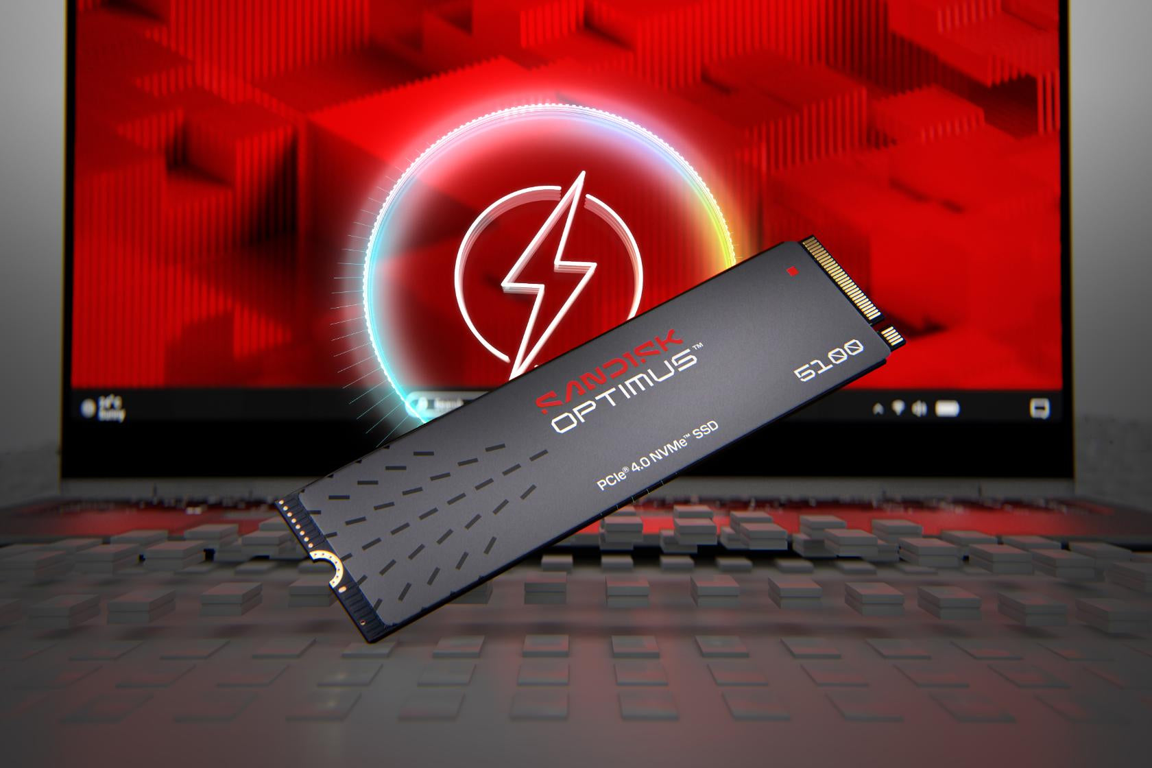 SanDisk Optimus 5100 – für M.2 2280, NVMe, PCIe 4.0