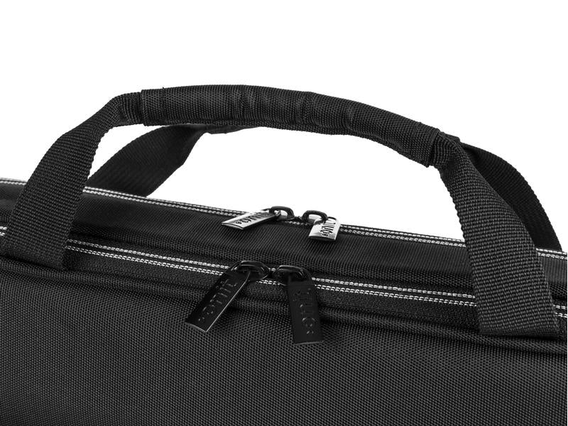 ONIT Notebook-Tasche bis 15,6" – Trolley-Band, 600D rPET – Schwarz